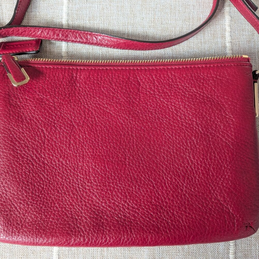 Coach Madison Leather East/West Swingpack Crossbody Bag - Picture 2 of 5